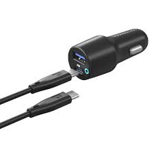 POWEROLOGY  Ultra-Quick 38W Car Charger Dual Output