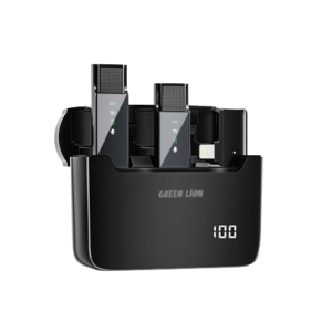 Green Lion 2 in 1 Digital Display Microphone | Lightning Connector