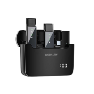 Green Lion 2 in 1 Digital Display Microphone | Type-C Connector