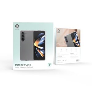 Green Lion Delgado Clear Case Matte Elegance Defined for Samsung Z Fold 5