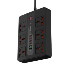 Porodo Multi-Port Super Hub 4 USB-C / 2 USB-A Ultimate Home & Office Kit PD 36W (2m)