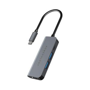 Powerology 4 in 1 USB-C Hub with HDMI