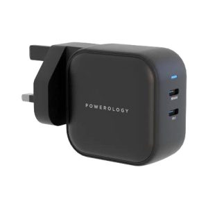 Powerology 65w Dual PD GaN Charger