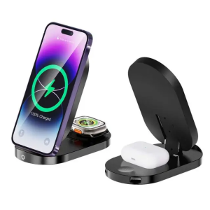 Green Lion | 3 In 1 Foldable Bracket Wireless Charger