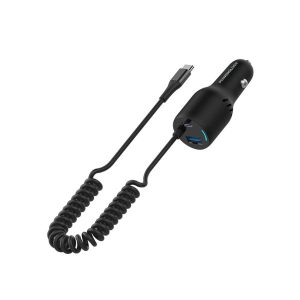 Powerology 100W Triple Output Car Charger
