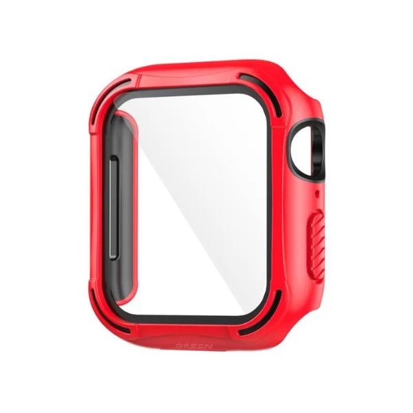 Green Lion Guard Pro PC/TPU Case with Glass (44mm)