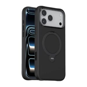 Green Lion iPhone 17/18 Pro Series Silicone Stand Case